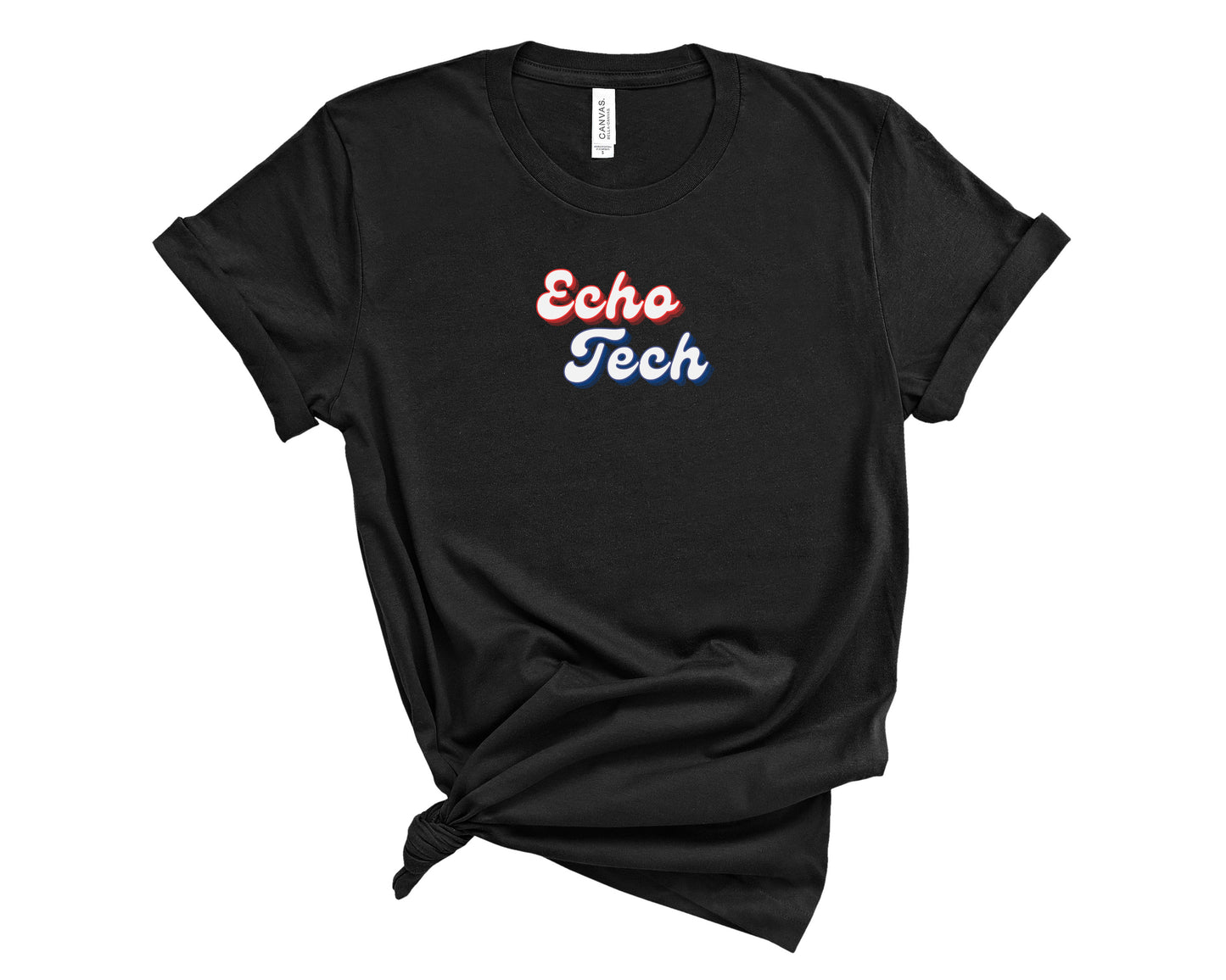 Retro Echo Tech Shirt (Large Design)
