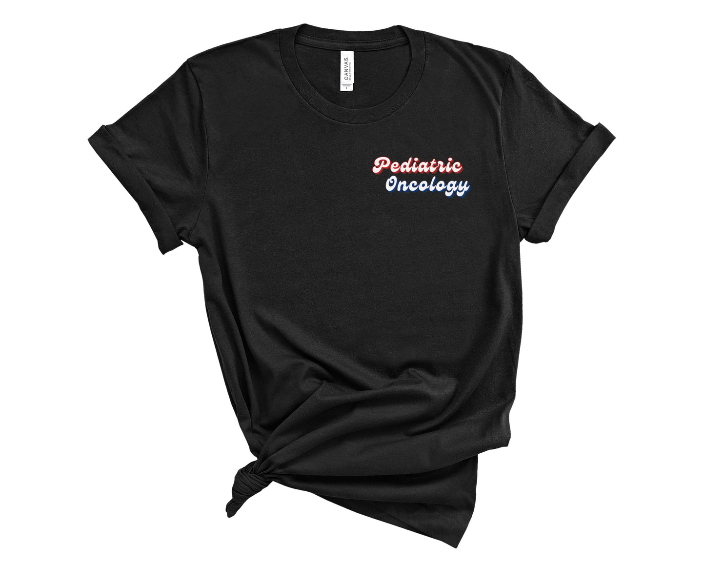 Retro Pediatric Oncology Shirt (Small Design)