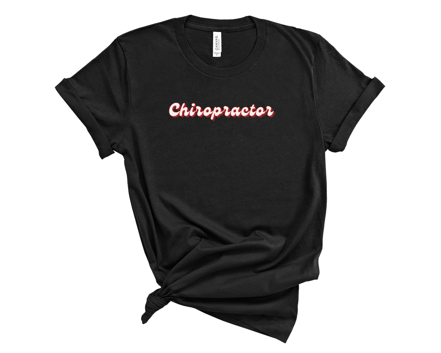 Retro Chiropractor Shirt (Large Design)