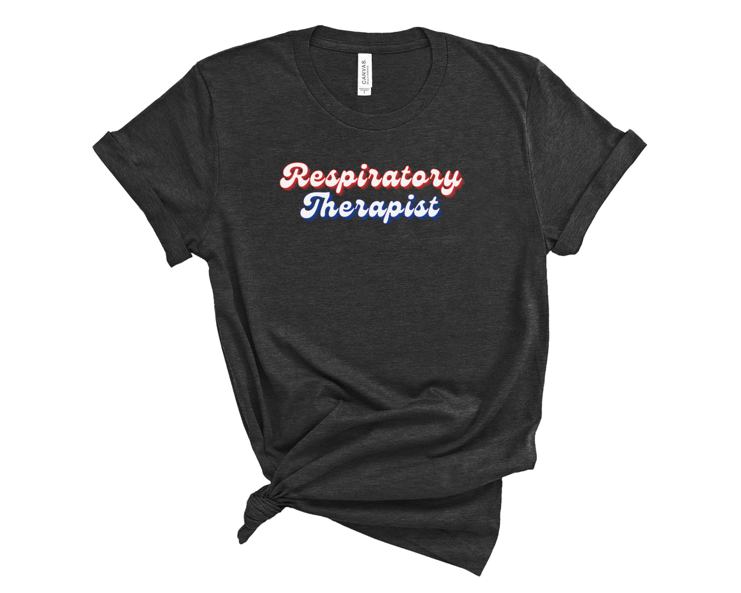 Retro Respiratory Therapist Shirt (Large Design)