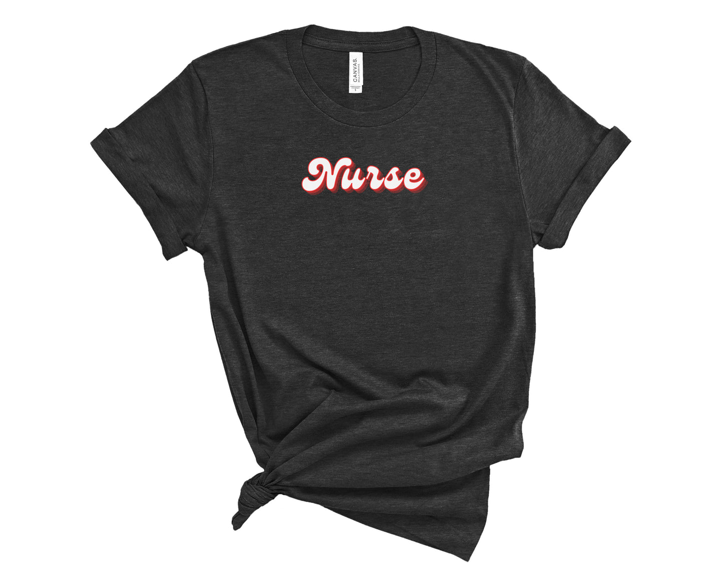 Retro Nurse Shirt (Large Design)