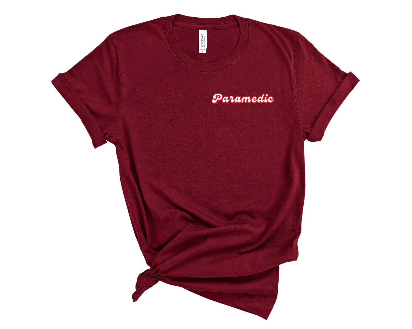 Retro Paramedic Shirt (Small Design)