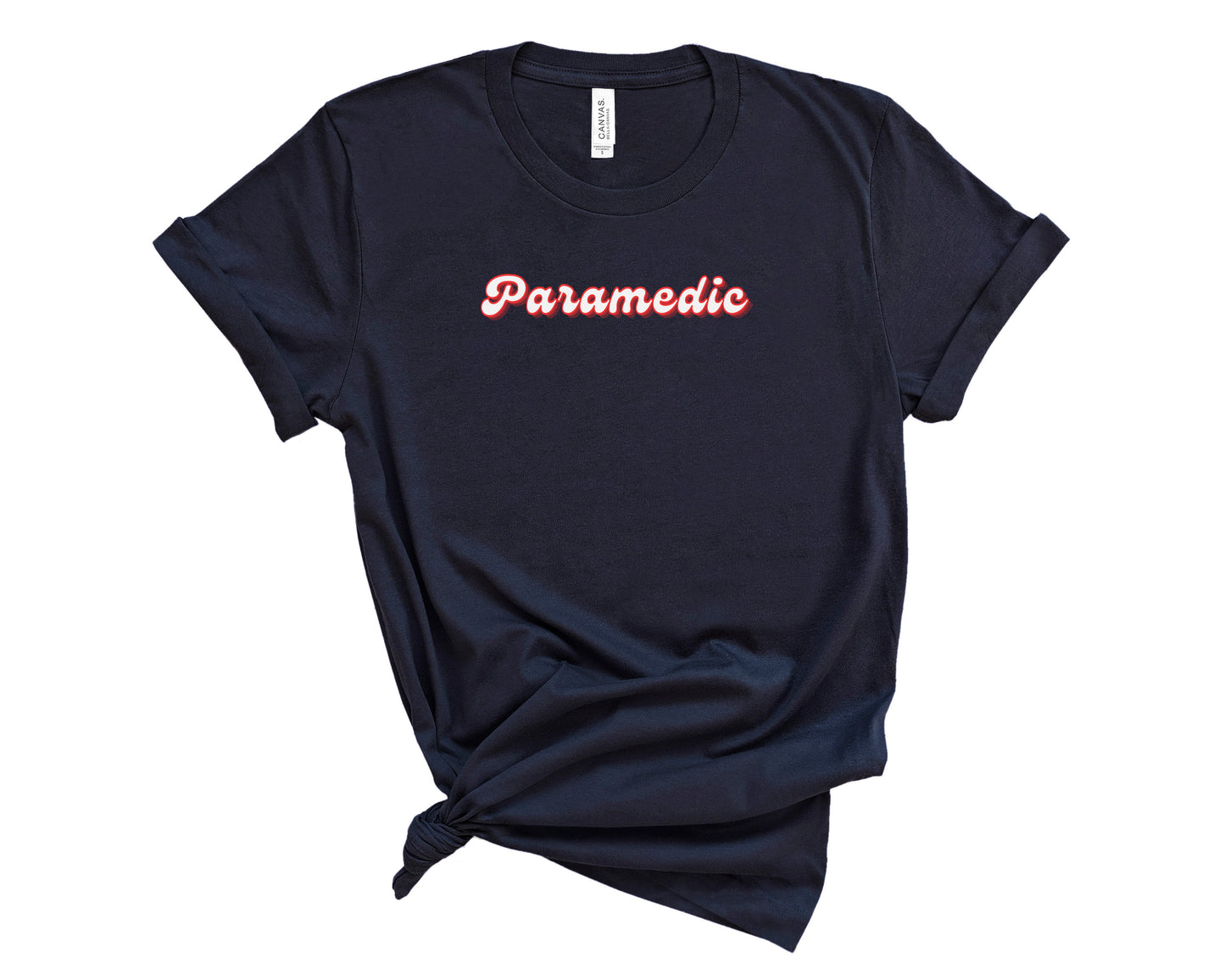Retro Paramedic Shirt (Large Design)