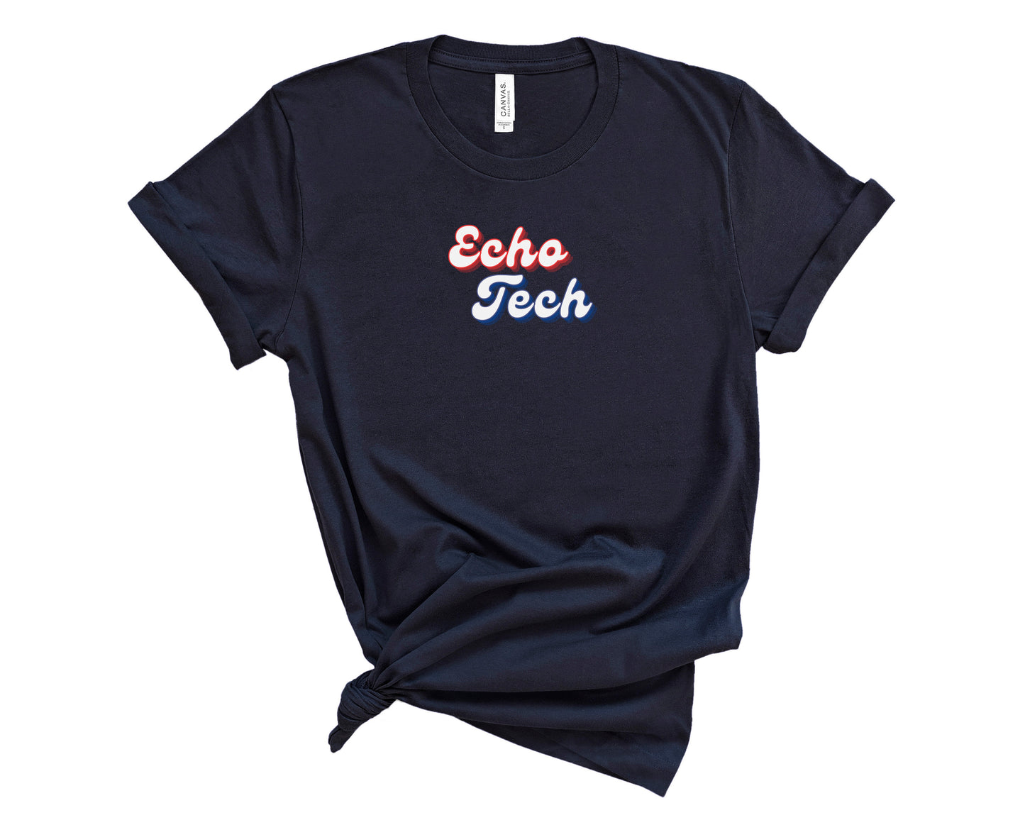 Retro Echo Tech Shirt (Large Design)