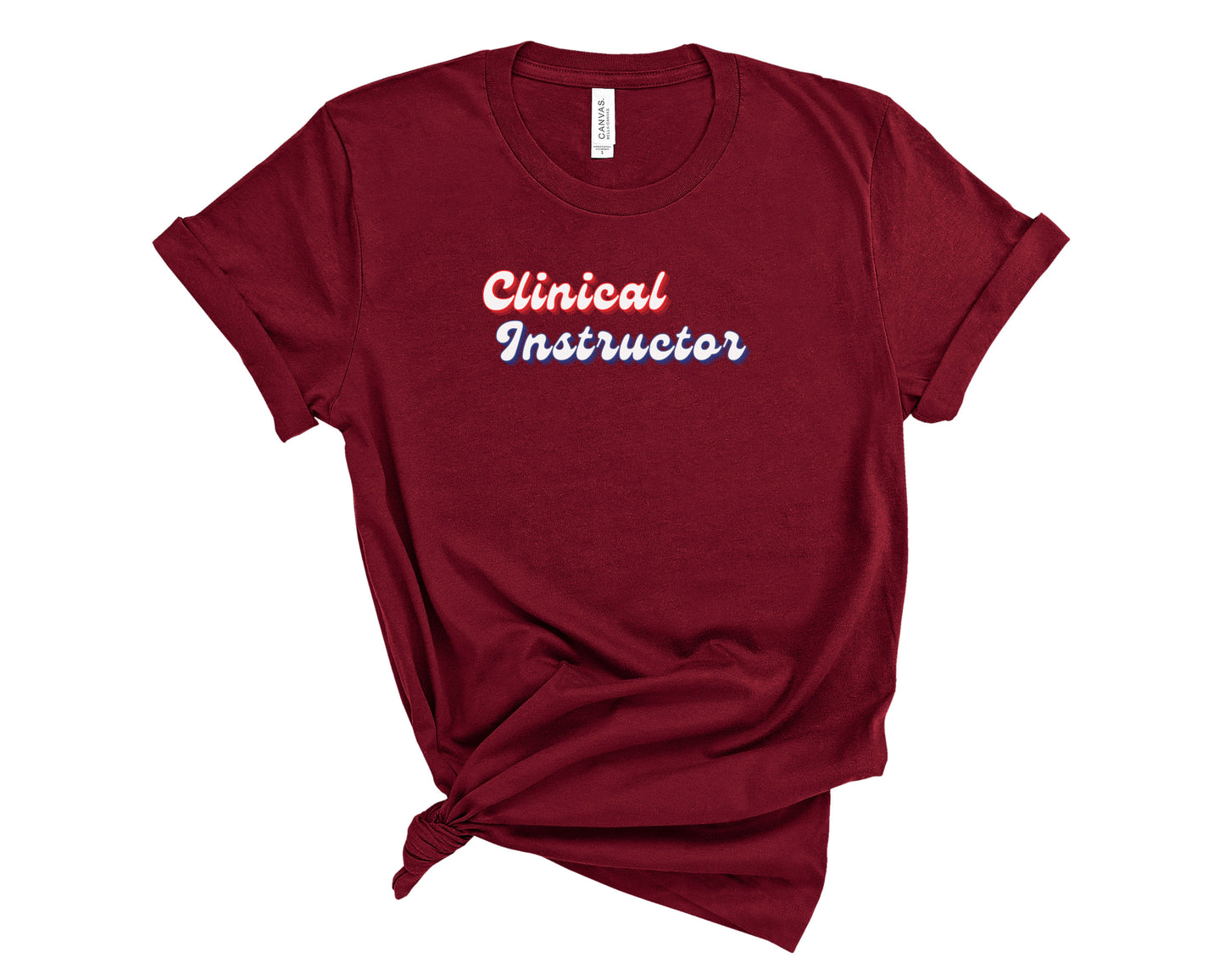 Retro Clinical Instructor Shirt (Large Design)