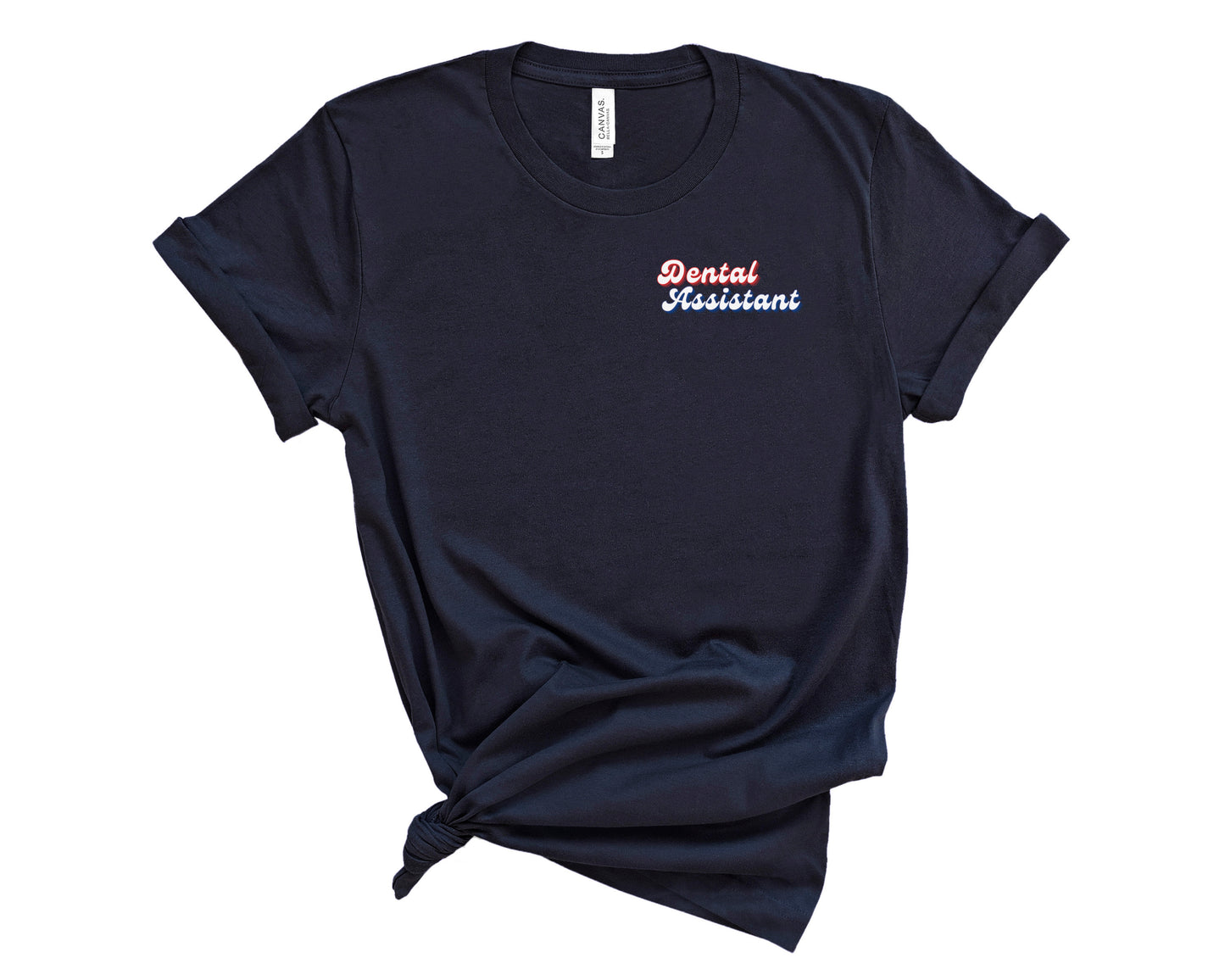 Retro Dental Assistant Shirt (Small Design)