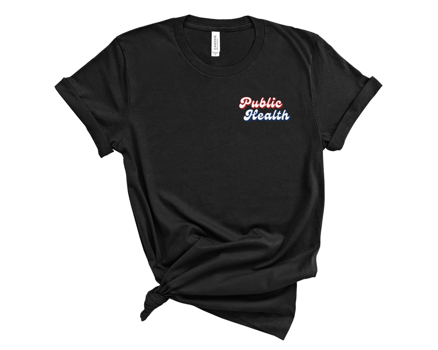 Retro Public Health Shirt (Small Design)