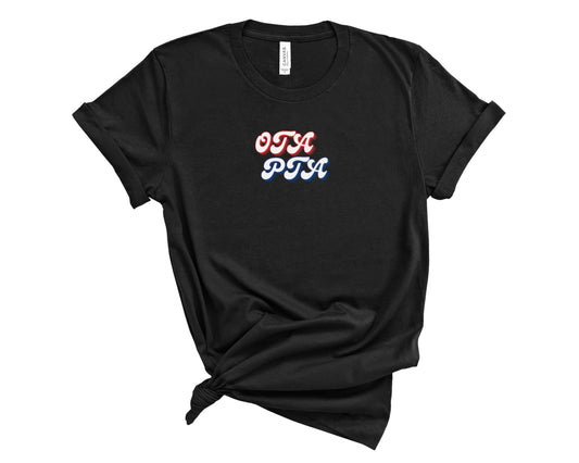 Retro Occupational Therapy/Physical Therapy Assistant Shirt (Large Design)