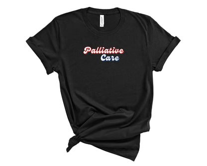 Retro Palliative Care Shirt (Large Design)