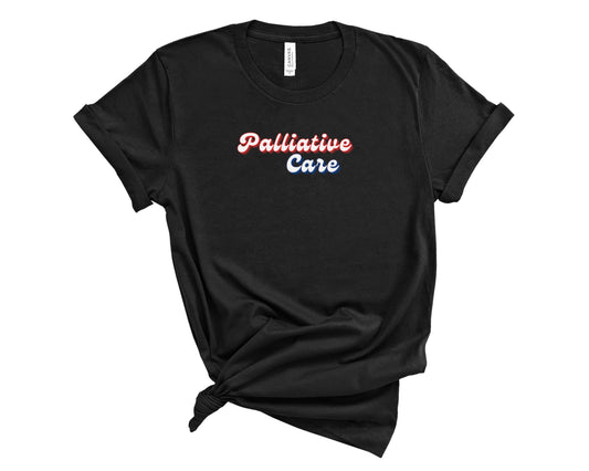 Retro Palliative Care Shirt (Large Design)