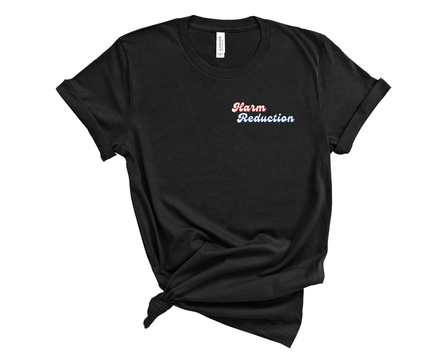 Retro Harm Reduction Shirt (Small Design)