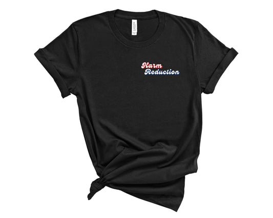 Retro Harm Reduction Shirt (Small Design)