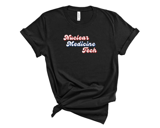 Retro Nuclear Medicine Tech Shirt (Large Design)