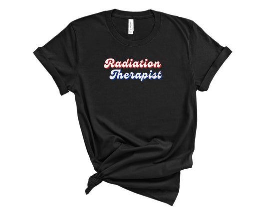 Retro Radiation Therapist Shirt (Large Design)