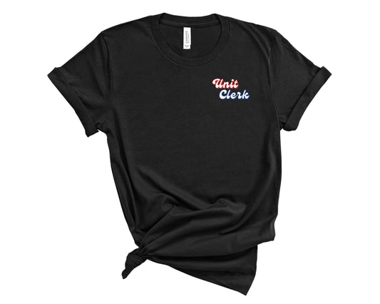 Retro Unit Clerk Shirt (Small Design)