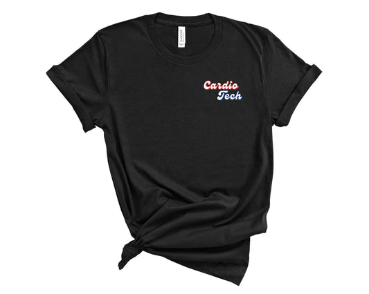 Retro Cardio Tech Shirt (Small Design)