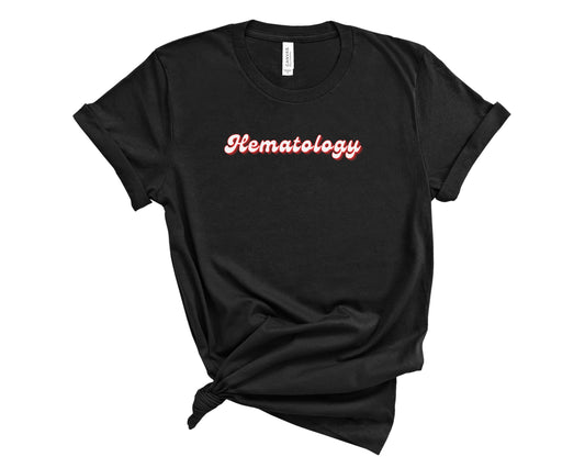 Retro Hematology Shirt (Large Design)
