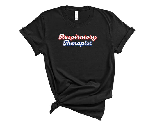 Retro Respiratory Therapist Shirt (Large Design)