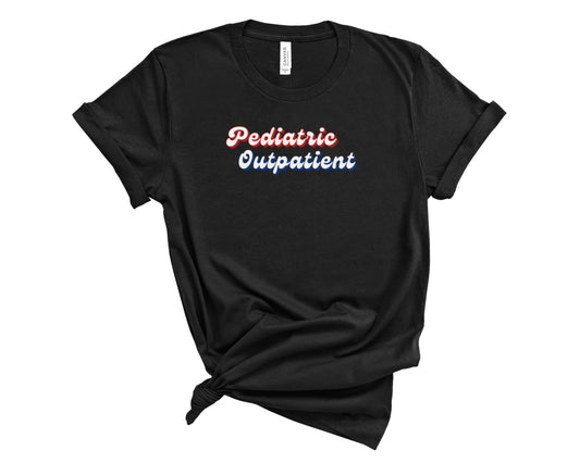 Retro Pediatric Outpatient Shirt (Large Design)