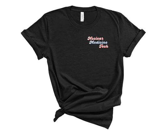 Retro Nuclear Medicine Tech Shirt (Small Design)