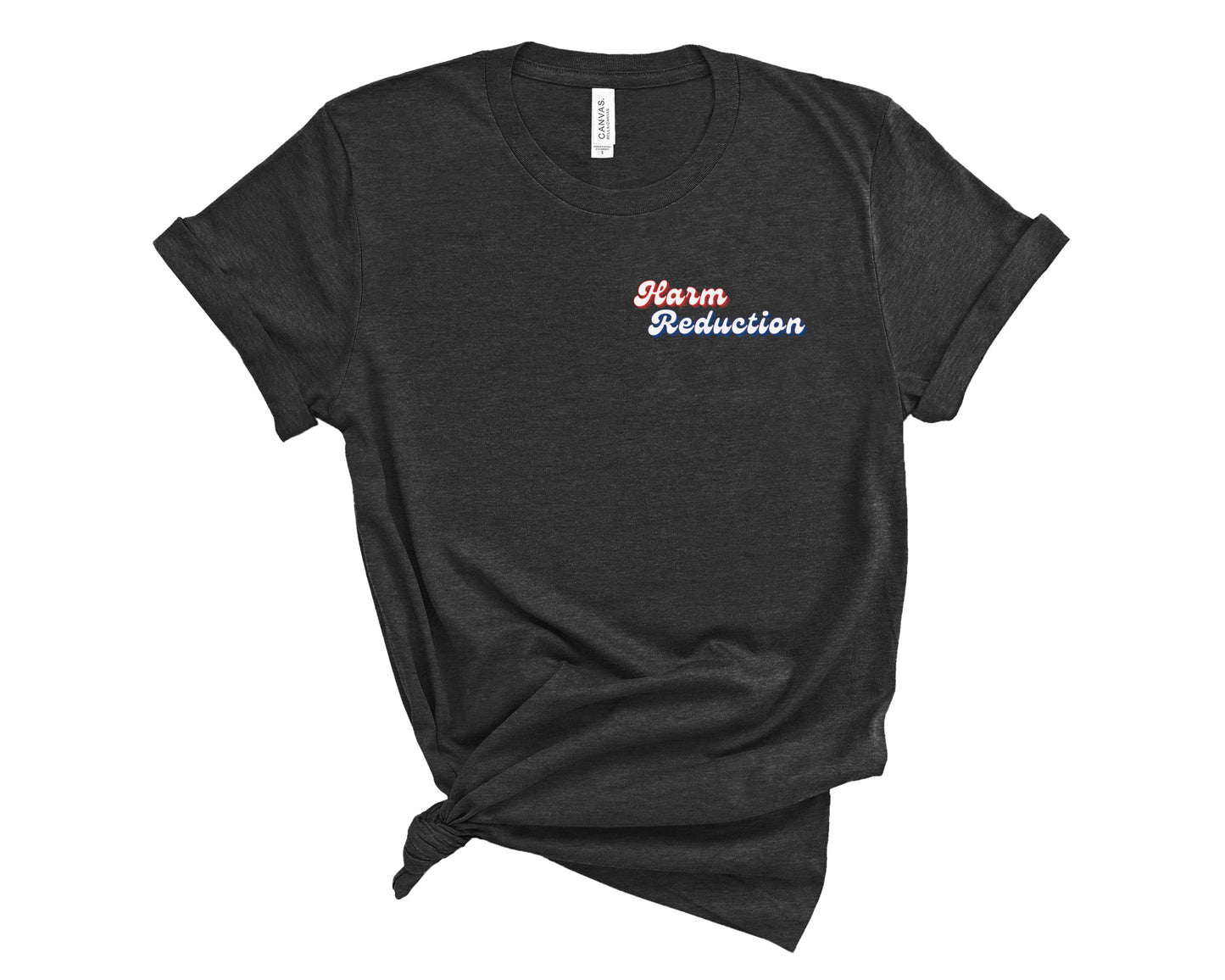 Retro Harm Reduction Shirt (Small Design)