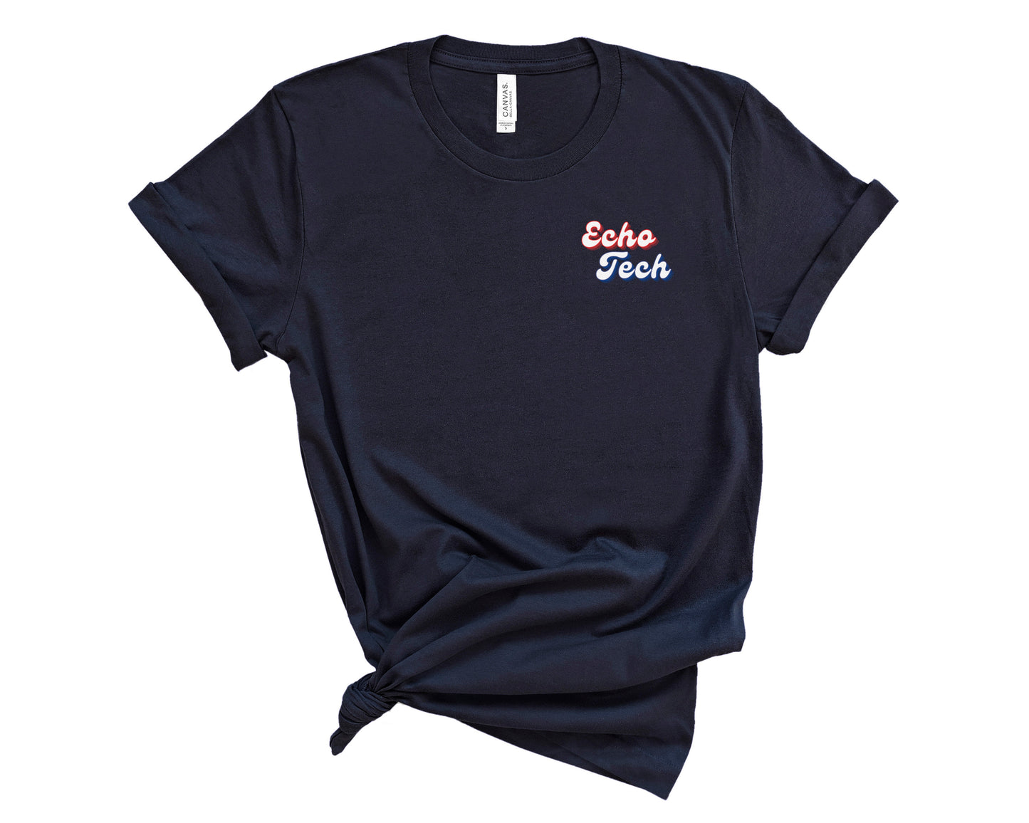 Retro Echo Tech Shirt (Small Design)
