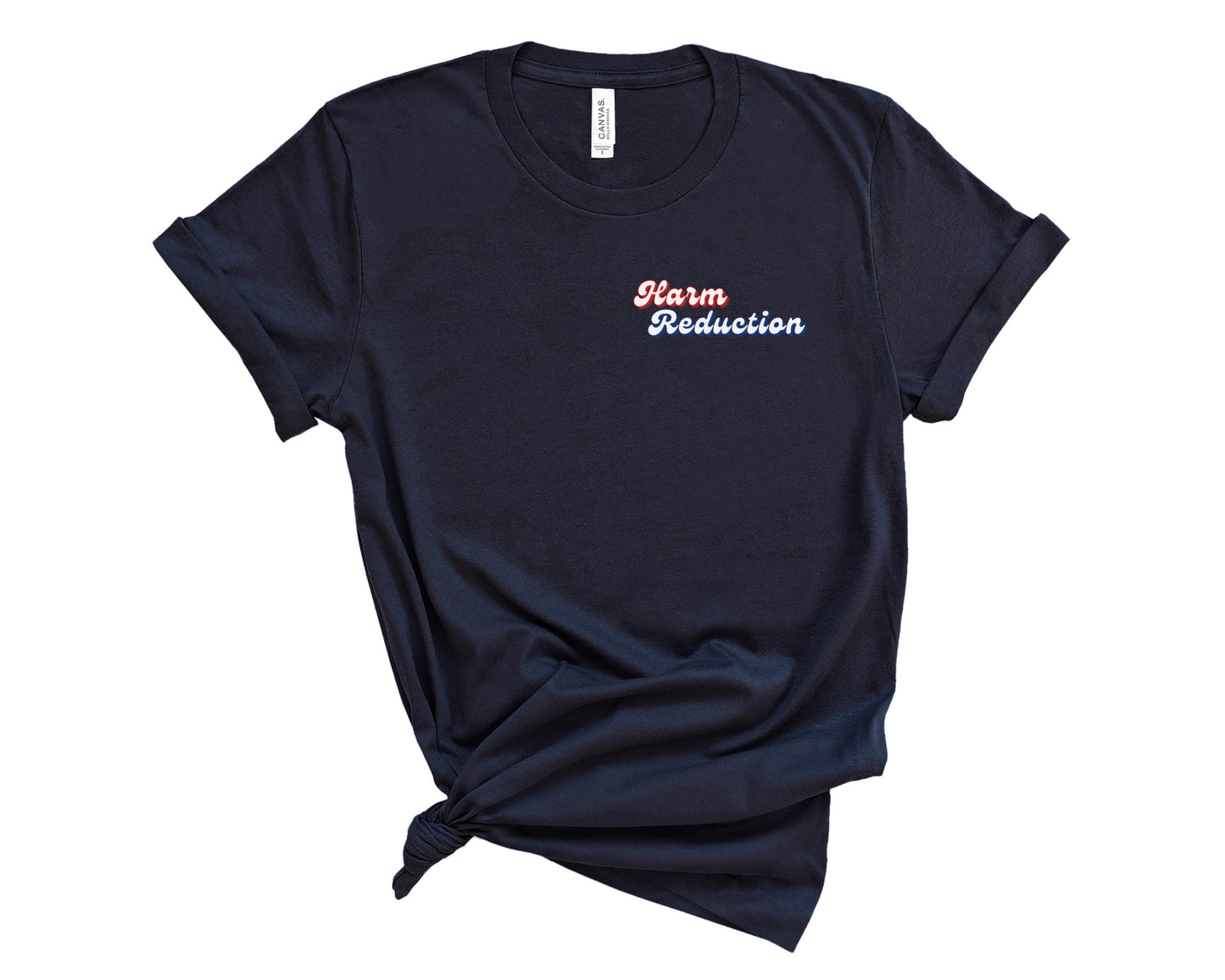 Retro Harm Reduction Shirt (Small Design)