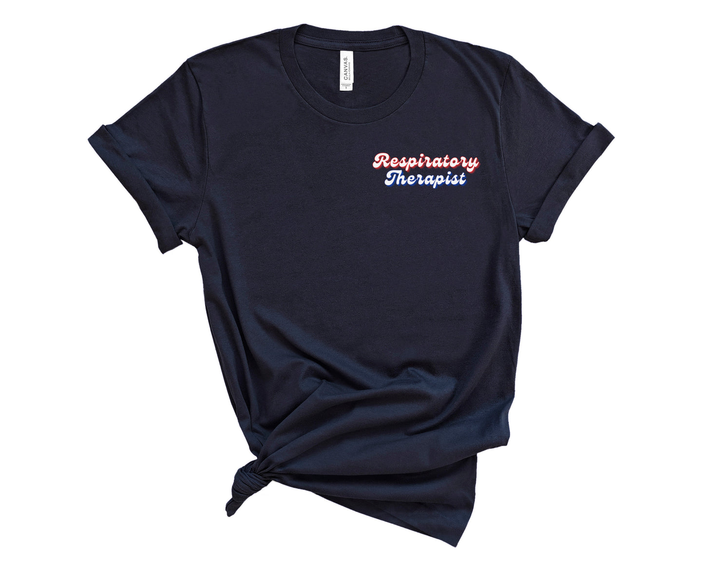 Retro Respiratory Therapist Shirt (Small Design)